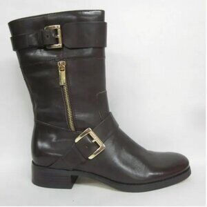 Michael Kors Gansevoort leather ankle boots size US 7.5